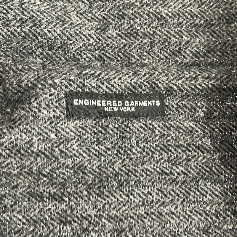 Engineered Garments / エンジニアドガーメンツ | ウール ヘリンボーン ポンチョコート |