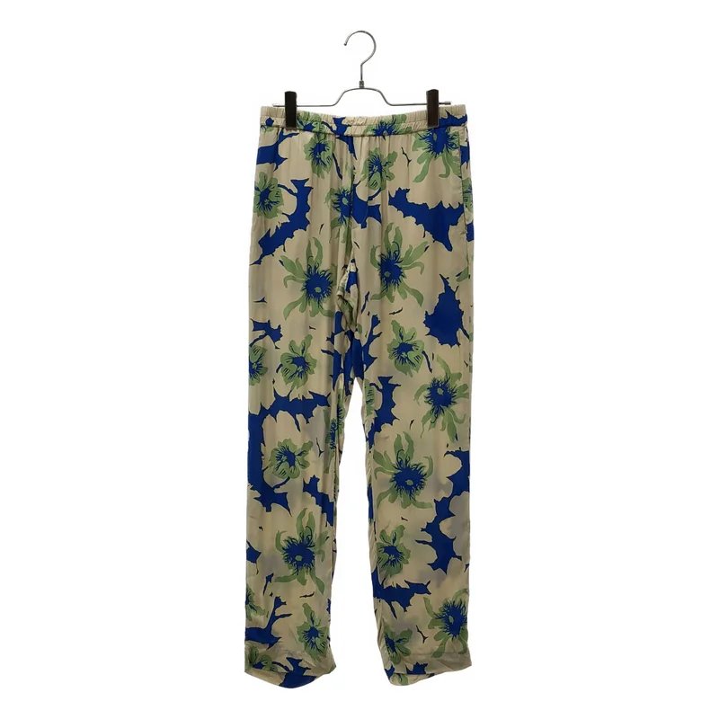 DRIES VAN NOTEN / ドリスヴァンノッテン | 2022AW | ビスコース フラワープリント ワイド イージーパンツ | 46 | メンズ