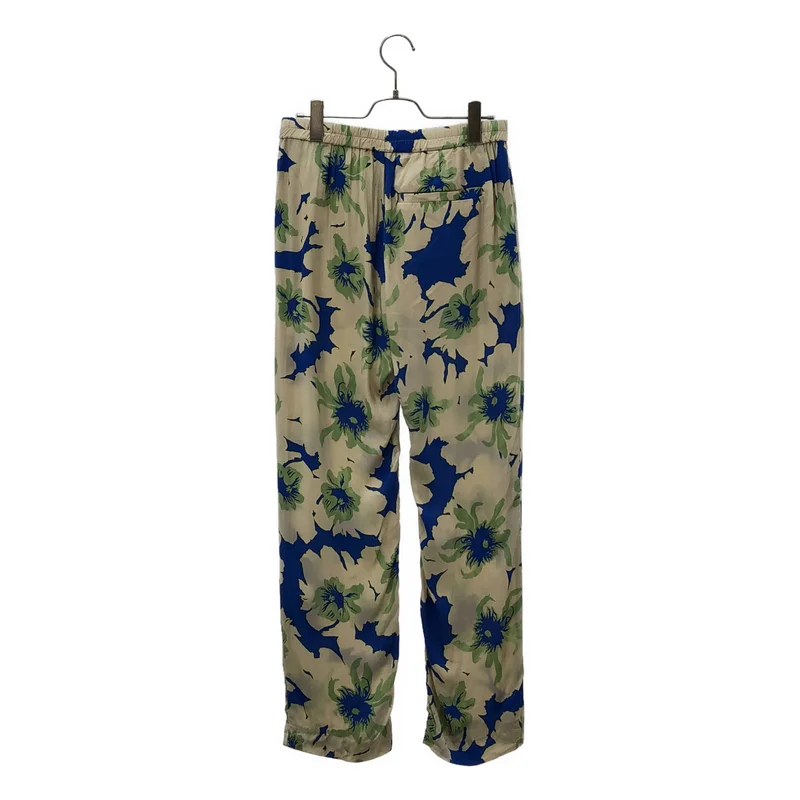 DRIES VAN NOTEN / ドリスヴァンノッテン | 2022AW | ビスコース フラワープリント ワイド イージーパンツ | 46 | メンズ