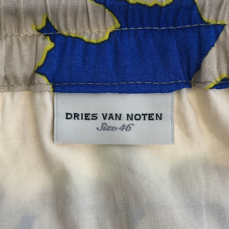 DRIES VAN NOTEN / ドリスヴァンノッテン | 2022AW | ビスコース フラワープリント ワイド イージーパンツ | 46 | メンズ