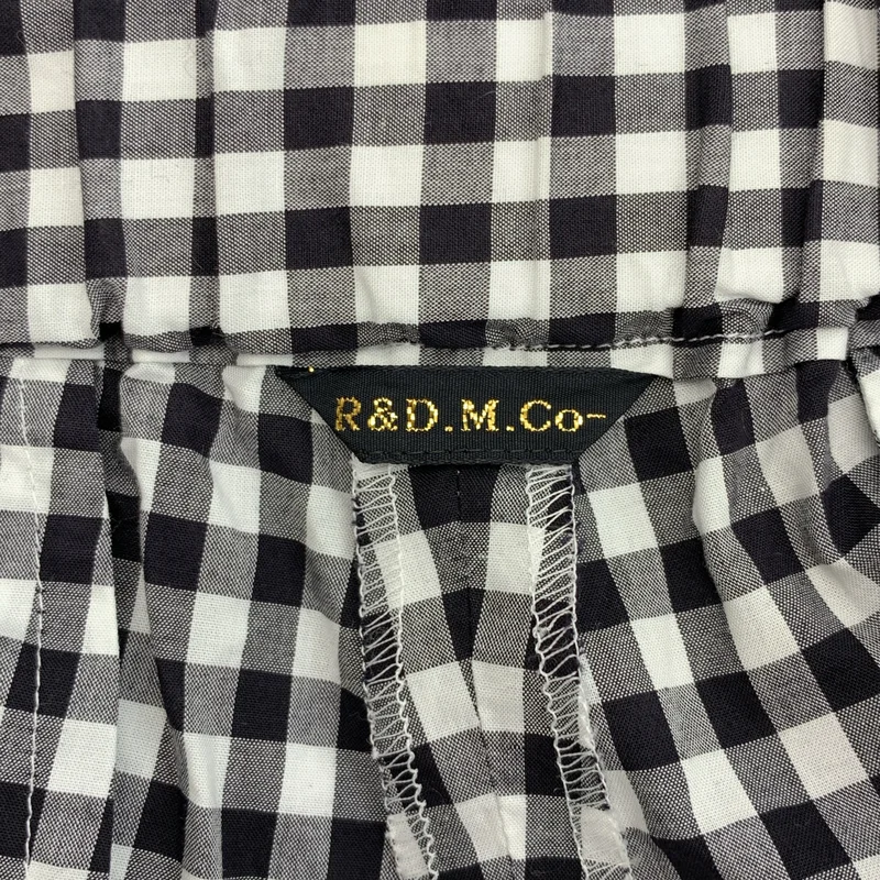 R&D.M.Co / オールドマンズテーラー | ギンガムチェック イージーパンツ |