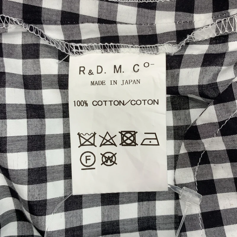 R&D.M.Co / オールドマンズテーラー | ギンガムチェック イージーパンツ |
