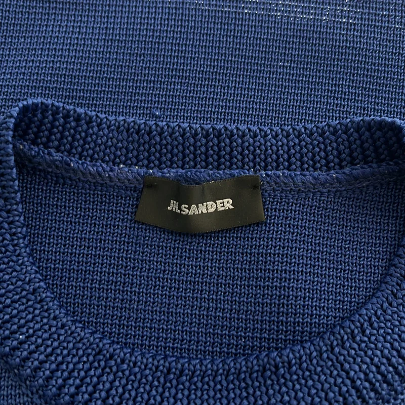 JIL SANDER / ジルサンダー | クルーネック ニットTシャツ |