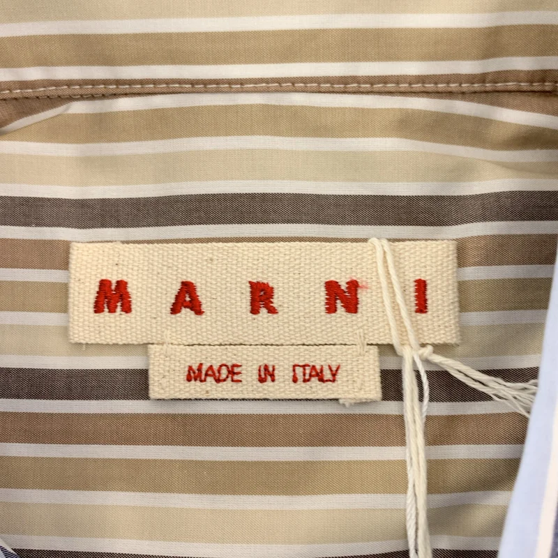 MARNI / マルニ | ダブルストライプ オーガニックポプリン シャツ | 46 | メンズ