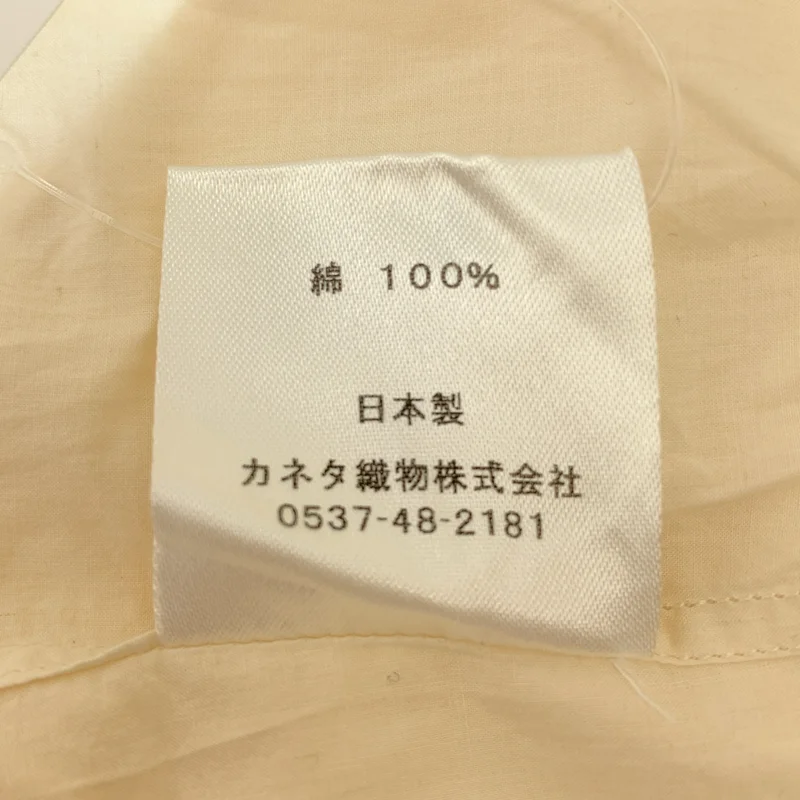 qaneta / カネタ織物 | コットン きなり シャツ | 2 | メンズ