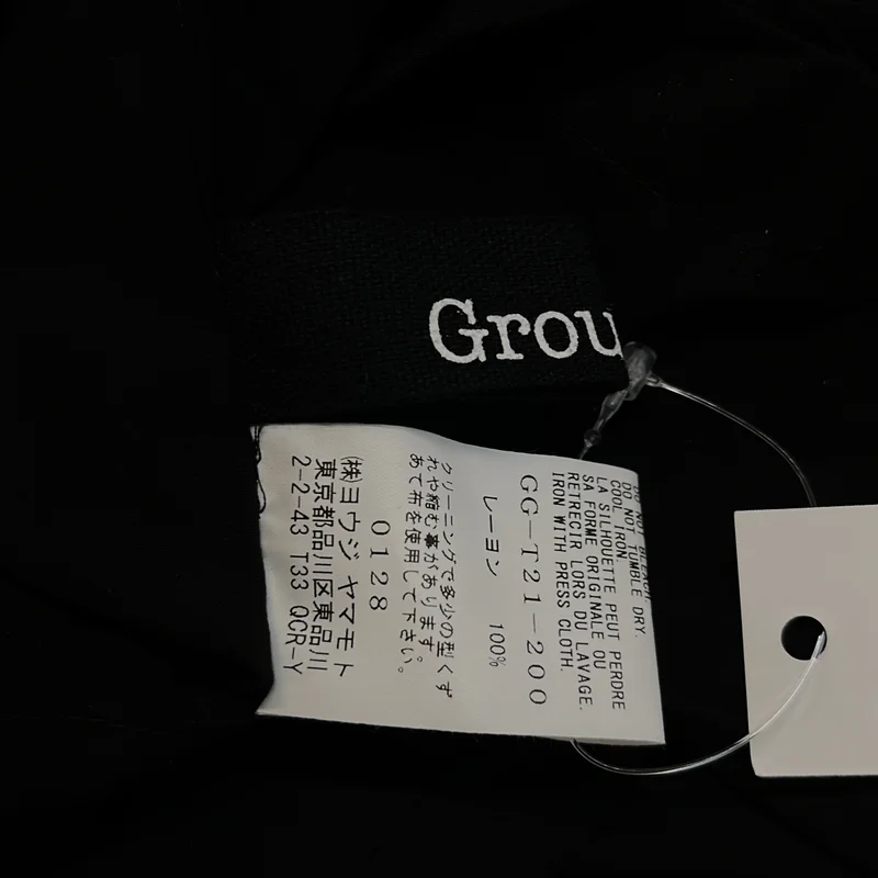 Ground Y / グラウンドワイ | 2022SS | Rayon lawn Deformed poncho / レーヨンローン 変形ポンチョ カットソー | 3 | メンズ