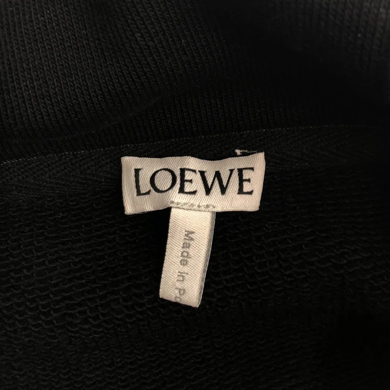 LOEWE / ロエベ | アナグラム クロップド フーディー スウェットパーカー | S | レディース