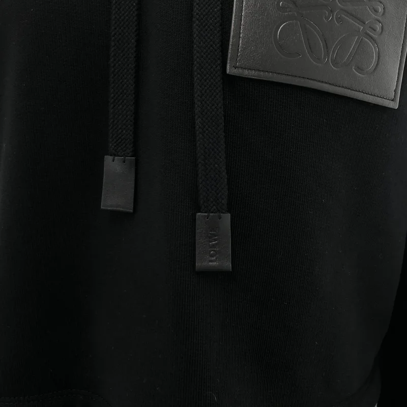 LOEWE / ロエベ | アナグラム クロップド フーディー スウェットパーカー | S | レディース