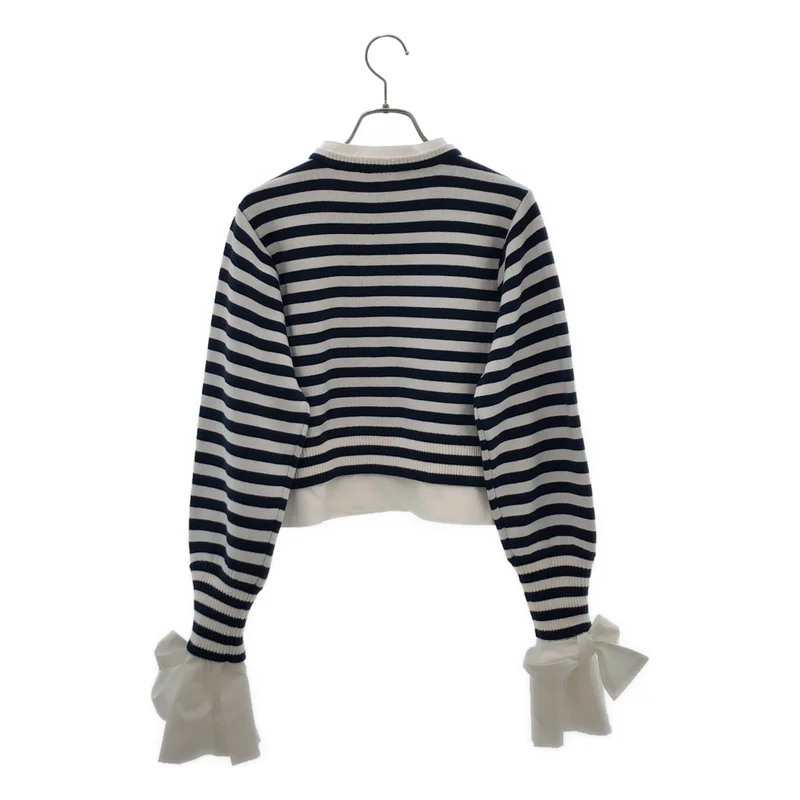 Bibiy. / ビビィ | ANGELIQUE KNIT ボーダー カーディガン | F | レディース