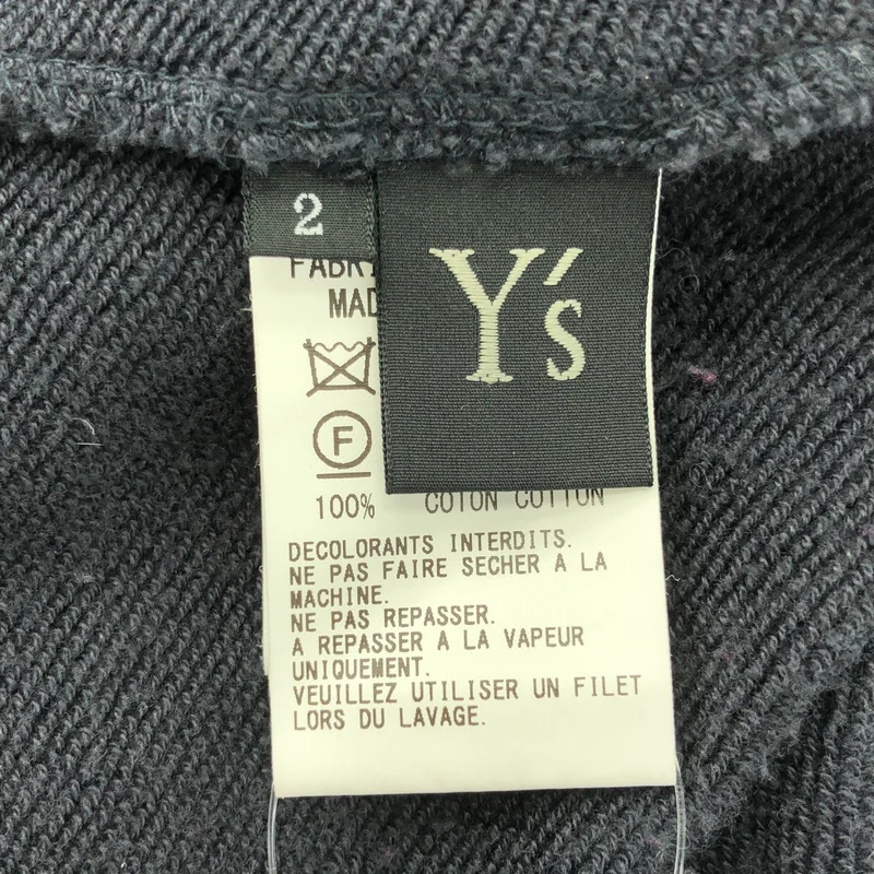 Y's / ワイズヨウジヤマモト | 2023AW | 変形 カットアウト ハイネック スウェット トレーナー | 2 | レディース