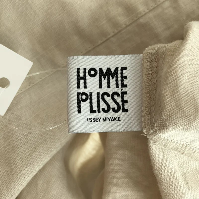 HOMME PLISSE ISSEY MIYAKE / オムプリッセイッセイミヤケ | 2020SS | コットンリネン ハーフジップ プルオーバー ロングシャツ | 3 | メンズ
