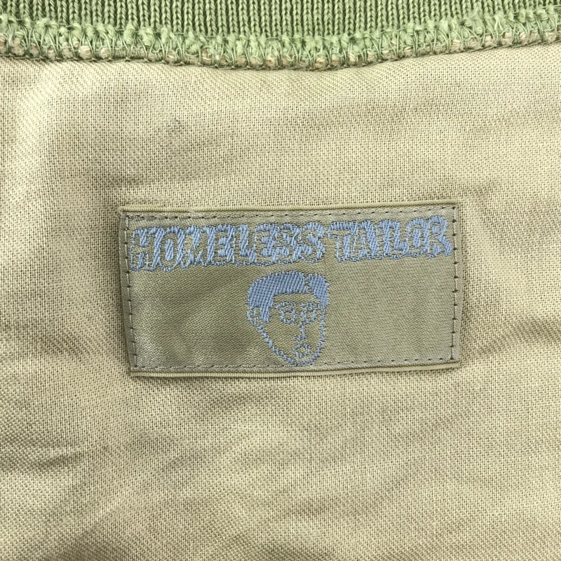 HOMELESS TAILOR / ホームレステイラー | CUT BLOUSON ボーダー ポロカラー ブルゾン | F | メンズ