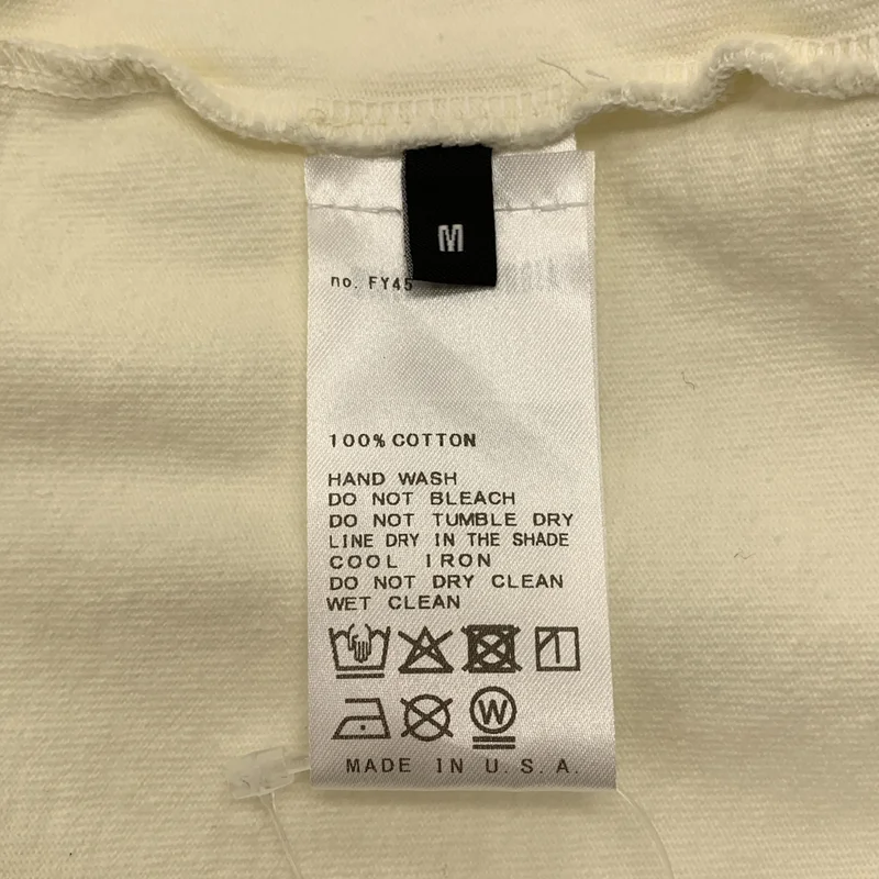 WILLY CHAVARRIA / ウィリーチャバリア | ダメージ加工 オーバーシルエット ロゴ プリント Tシャツ カットソー | M | メンズ