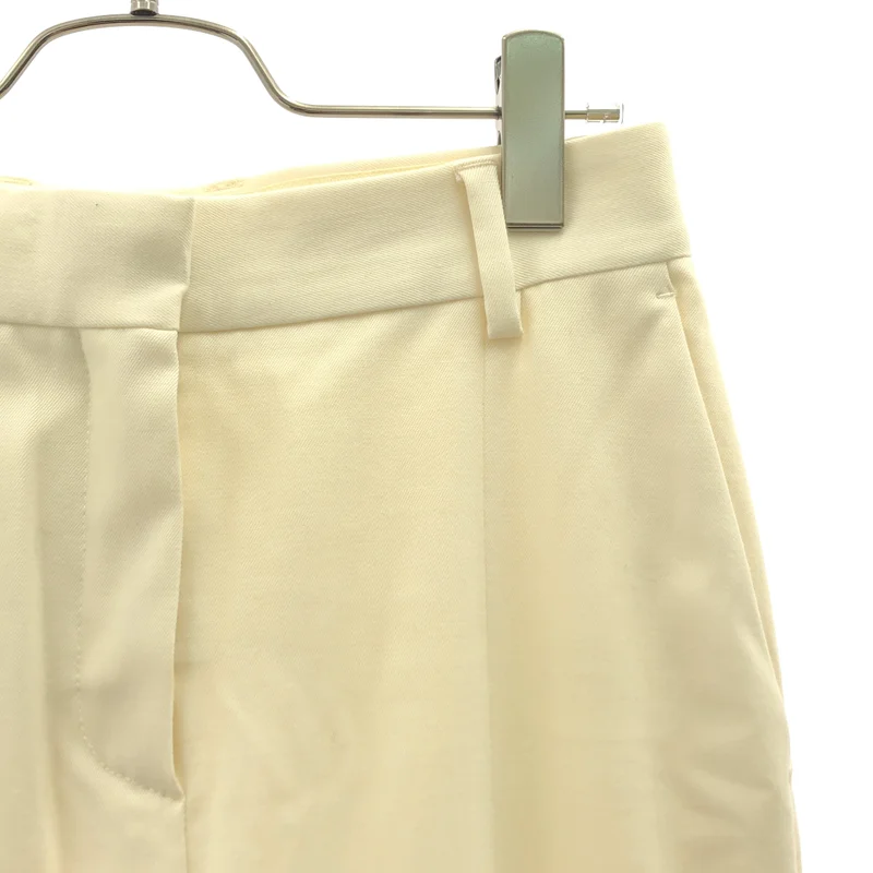 MM6 Maison Margiela / エムエムシックスメゾンマルジェラ | 2020AW | 裾ジップスリット スラックス パンツ | 36 | レディース
