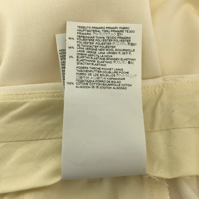 MM6 Maison Margiela / エムエムシックスメゾンマルジェラ | 2020AW | 裾ジップスリット スラックス パンツ | 36 | レディース