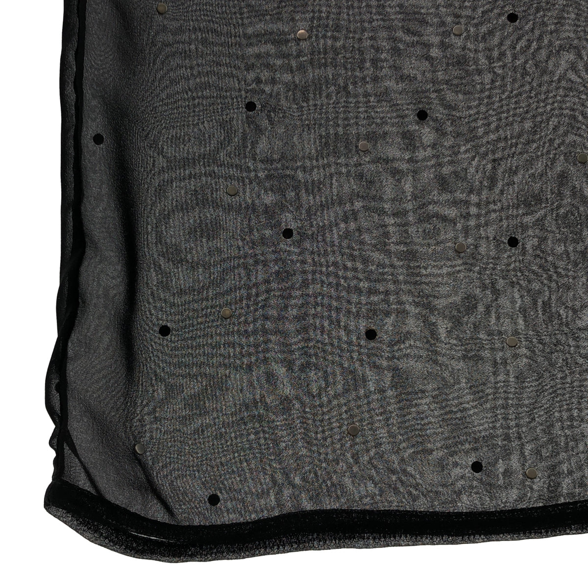 Maison Martin Margiela / メゾンマルタンマルジェラ | 2012SS | シフォンドッキング レイヤード レザーベスト | 38 | ブラック | レディース Maison Martin Margiela / メゾンマルタンマルジェラ | 2012SS