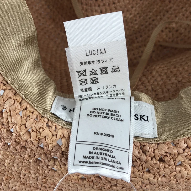 Helen Kaminski / ヘレンカミンスキー | LUCIA ラフィア ハット | ONE SIZE | その他