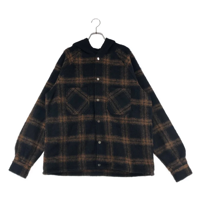 REPRESENT / リプレゼント | Hooded Overshirt フード フランネル シャツジャケット | M | メンズ