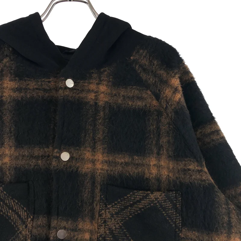 REPRESENT / リプレゼント | Hooded Overshirt フード フランネル シャツジャケット | M | メンズ