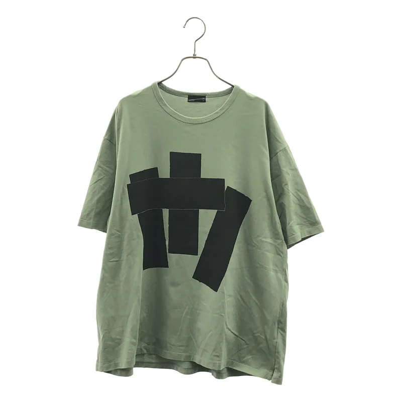 LAD MUSICIAN / ラッドミュージシャン | クロスプリント Tシャツ | 44 | メンズ