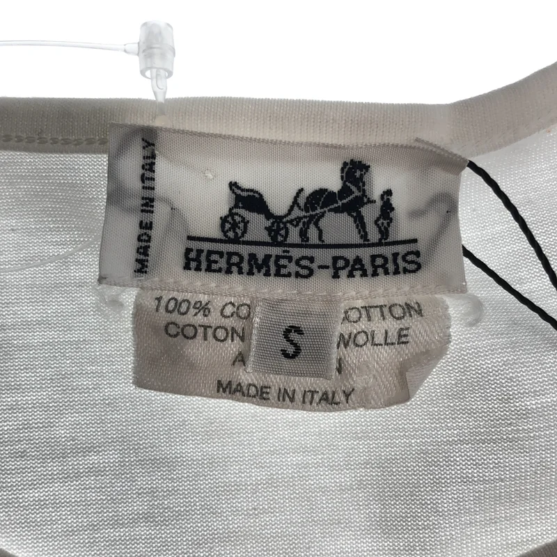 HERMES / エルメス | ヴィンテージ / コットン ロングスリーブカットソー | S | レディース
