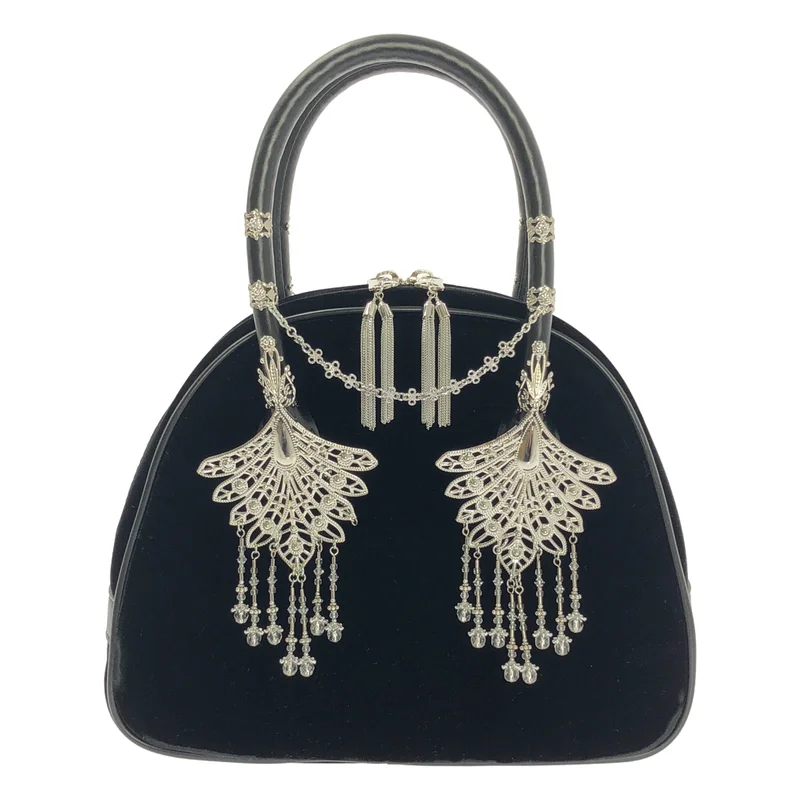 tanakadaisuke / タナカダイスケ | wing bijou hand bag ビジュー ハンドバッグ |