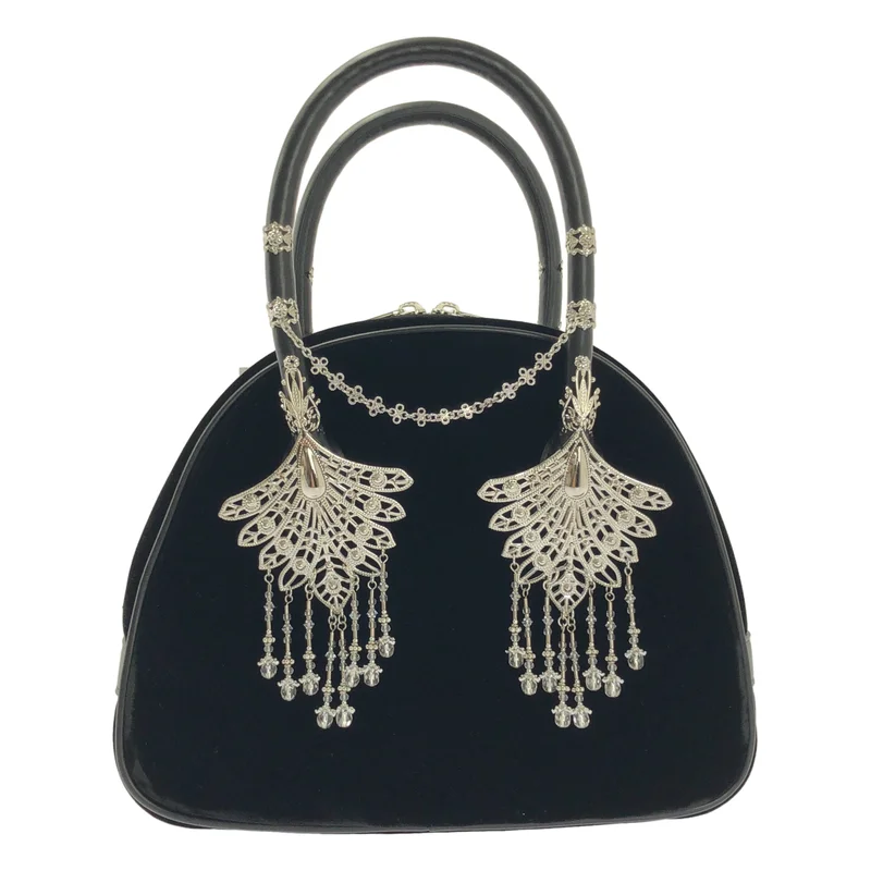 tanakadaisuke / タナカダイスケ | wing bijou hand bag ビジュー