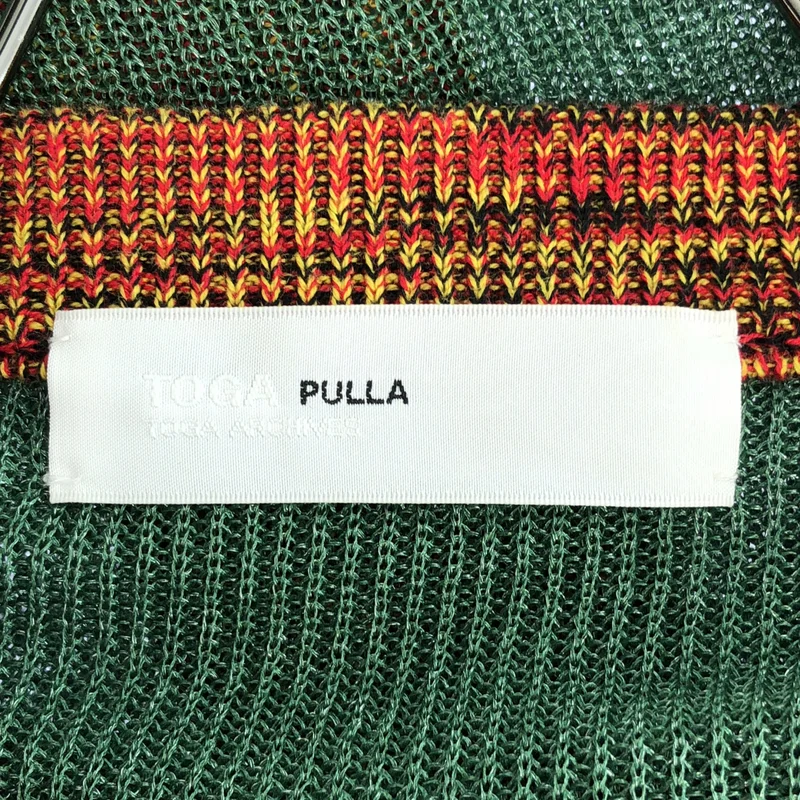 TOGA PULLA / トーガプルラ | フリル ニット カーディガン | 36 | レディース