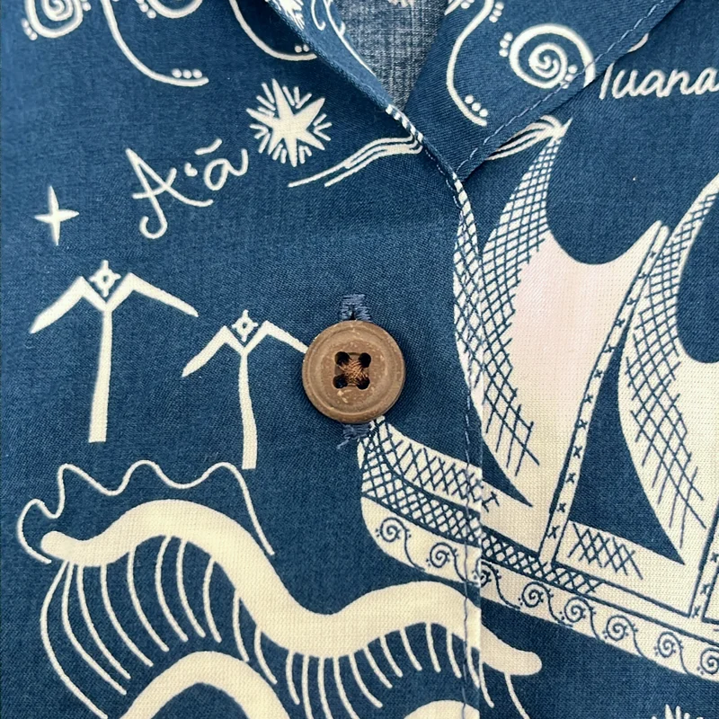 pataloha patagonia / パタゴニアパタロハ | 2023SS | 総柄 ロゴ アロハシャツ | XL | レディース
