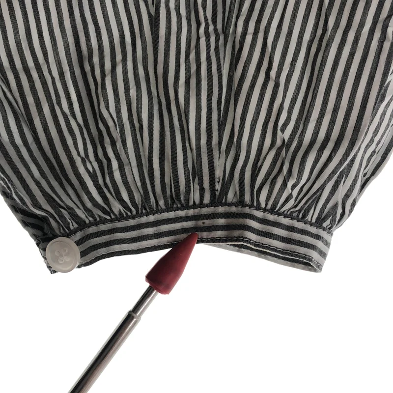 kolor / カラー | 2021SS | ポリエステル 再構築 シャツ ドッキング アシンメトリー レースカラー ニット | 2 | レディース