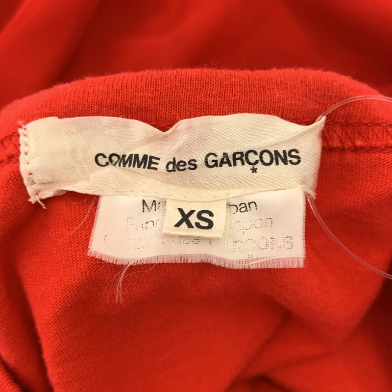 COMME des GARCONS / コムデギャルソン | 2013SS | チュールドッキング アシンメトリー フリル カットソー | XS | レディース