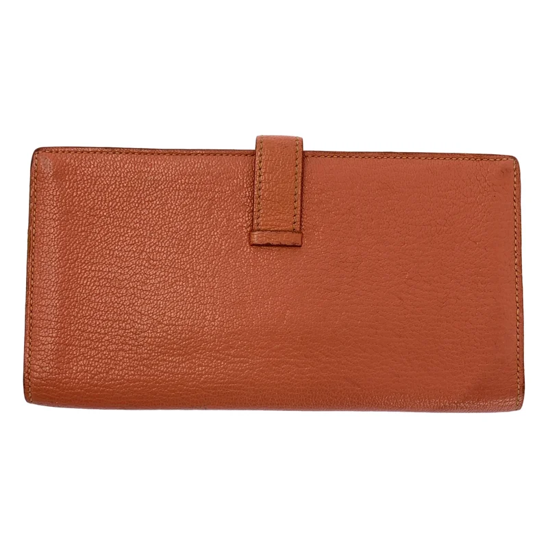 HERMES / エルメス | ベアンスフレ レザー ウォレット 長財布 |