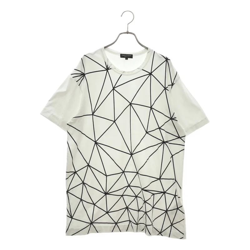 COMME des GARCONS HOMME PLUS / コムデギャルソンオムプリュス | 2018AW | ジオメトリックプリント Tシャツ | L | メンズ