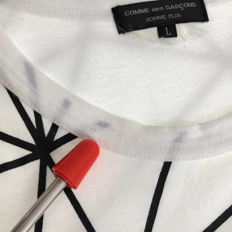 COMME des GARCONS HOMME PLUS / コムデギャルソンオムプリュス | 2018AW | ジオメトリックプリント Tシャツ | L | メンズ