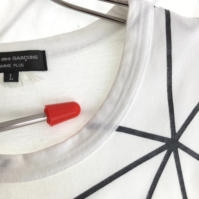 COMME des GARCONS HOMME PLUS / コムデギャルソンオムプリュス | 2018AW | ジオメトリックプリント Tシャツ | L | メンズ