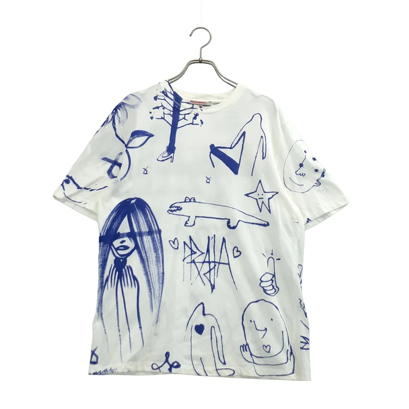 PRADA SPORT / プラダスポーツ | 2007SS | ×Adam Neate / グラフィックプリント Tシャツ | L | メンズ