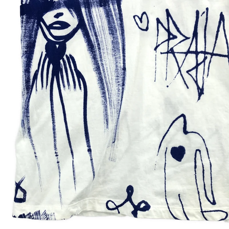PRADA SPORT / プラダスポーツ | 2007SS | ×Adam Neate / グラフィックプリント Tシャツ | L | メンズ