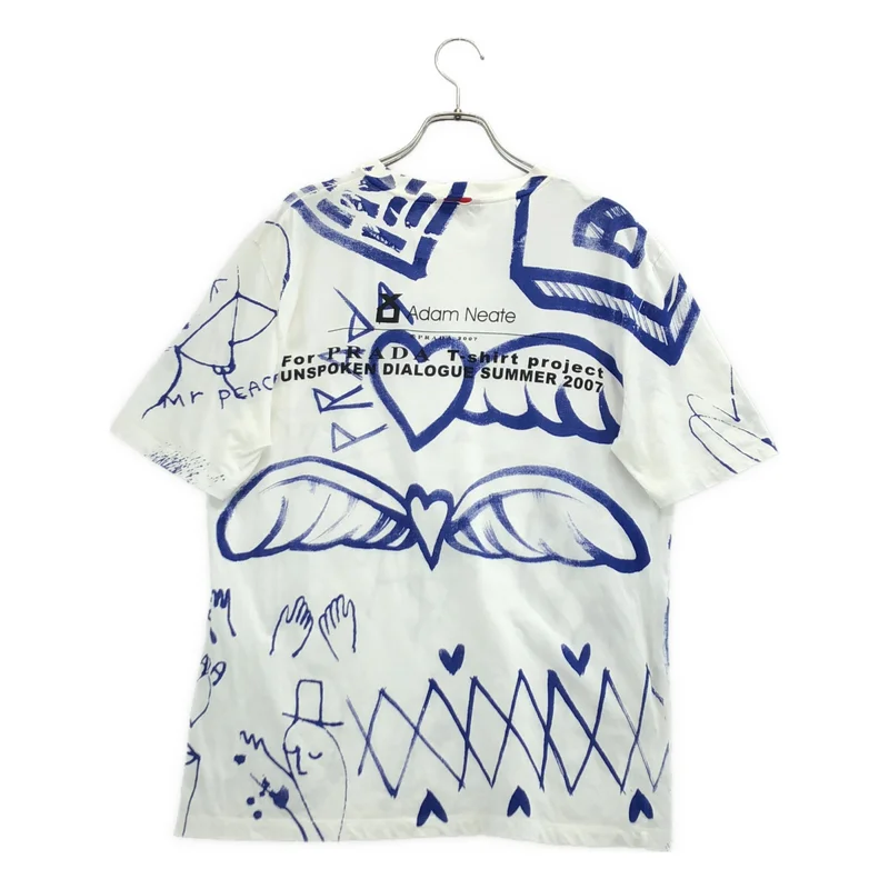 PRADA SPORT / プラダスポーツ | 2007SS | ×Adam Neate / グラフィックプリント Tシャツ | L | メンズ