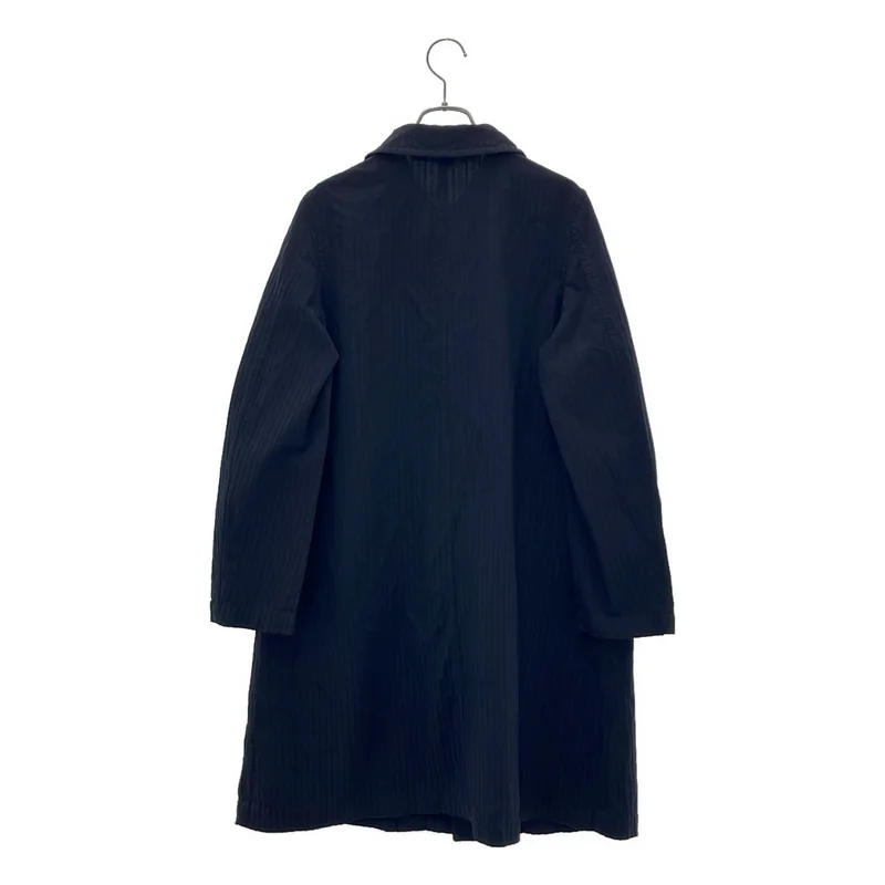 COMME des GARCONS COMME des GARCONS / コムコム | 2015AW | ポリエステル 製品加工 丸襟 シングルコート | S | レディース