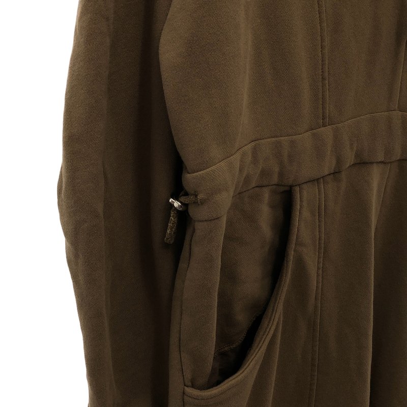Maison Special / メゾンスペシャル | Lace Up Sweat Hood All-in-one オールインワン 21252265701 | 38 | レディース