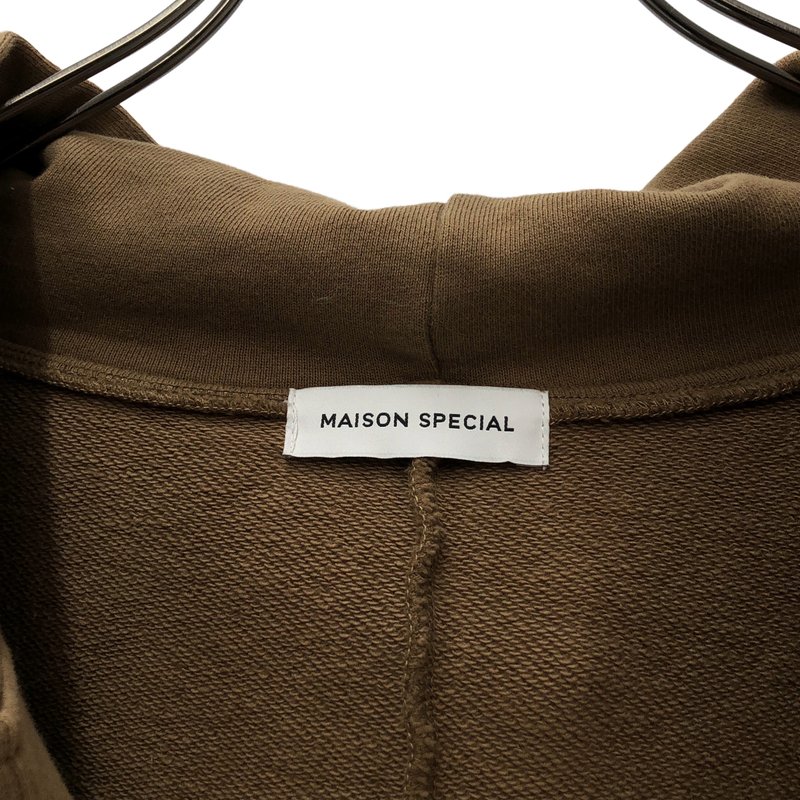 Maison Special / メゾンスペシャル | Lace Up Sweat Hood All-in-one オールインワン 21252265701 | 38 | レディース