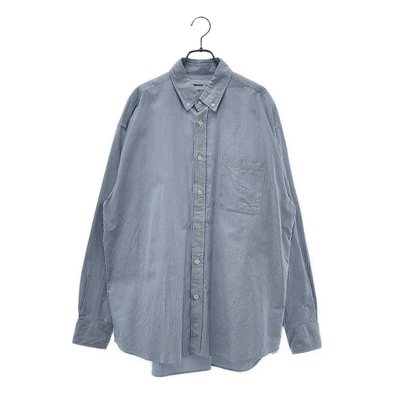 everyone / エブリワン | ストライプ オックスフォードシャツ | XL | メンズ