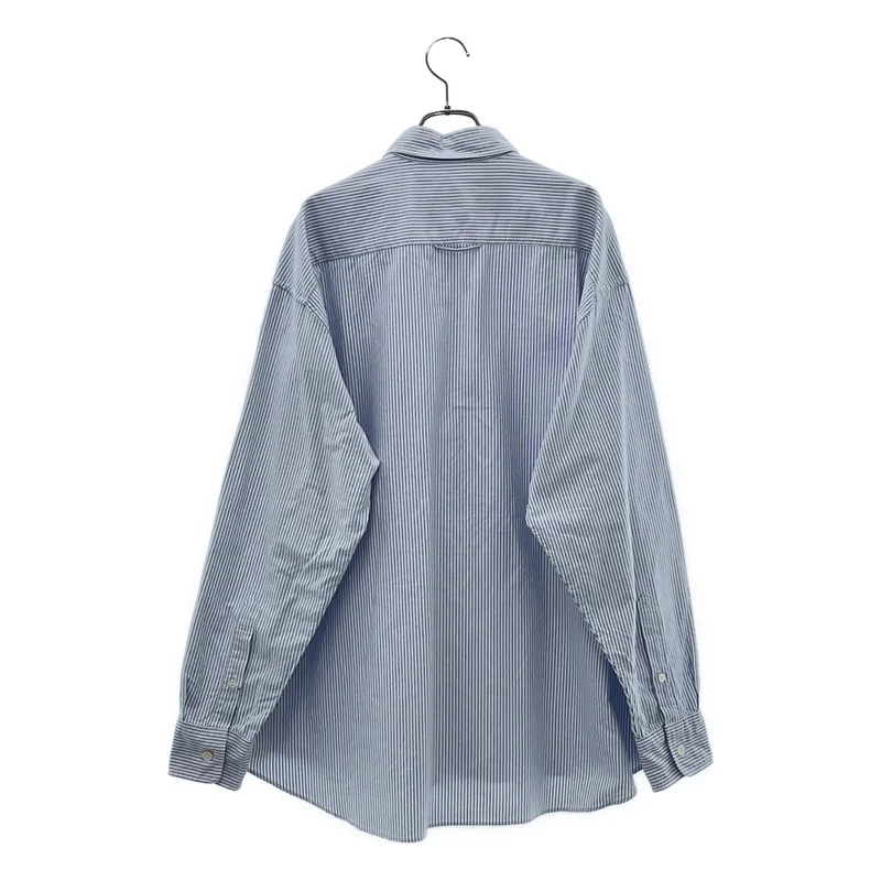 everyone / エブリワン | ストライプ オックスフォードシャツ | XL | メンズ
