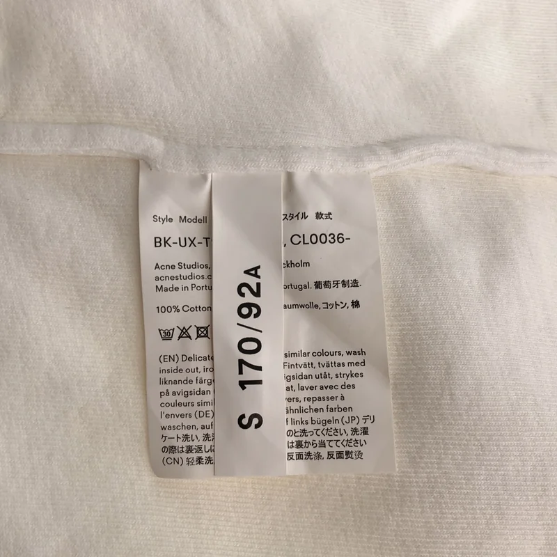 Acne Studios / アクネストゥディオズ | ×STARTER  / パイル地 Tシャツ_半袖 | S | メンズ