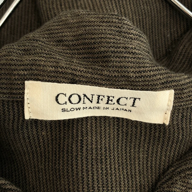 nest robe CONFECT / ネストローブコンフェクト | リネン スキッパーカラー 半袖シャツ | 5 | メンズ