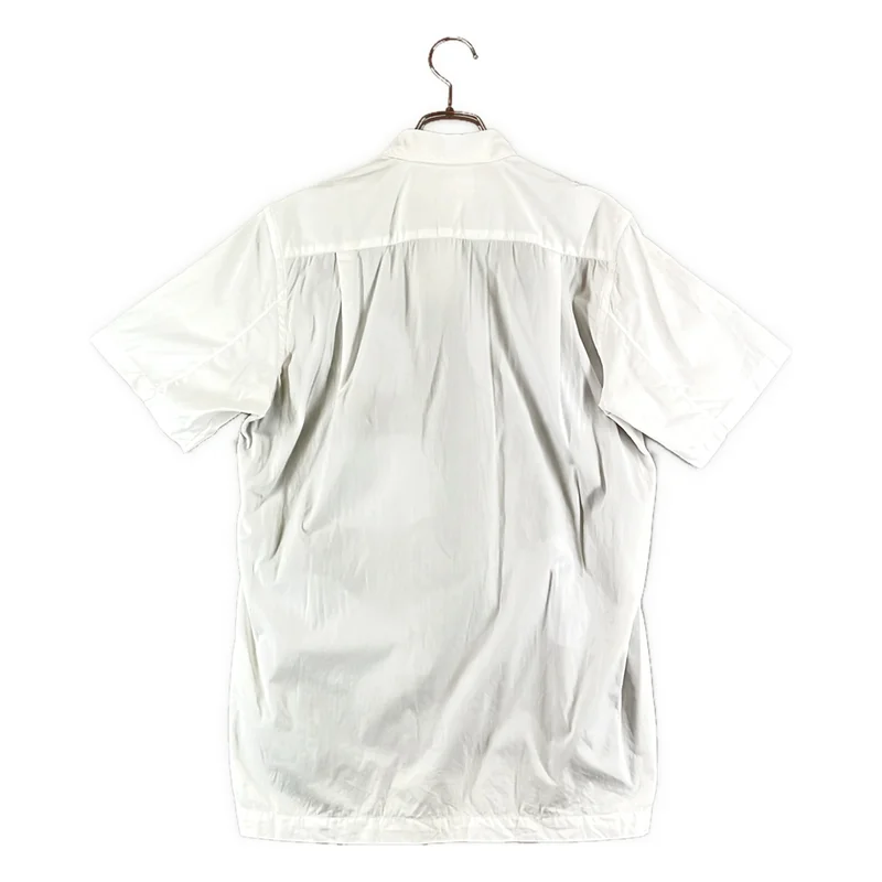 COMME des GARCONS SHIRT / コムデギャルソンシャツ | 2016SS | カモフラージュ ストライプ パッチワーク 半袖シャツ | S | メンズ