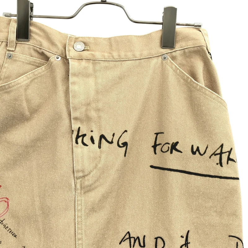 AMERI / アメリ | × Gabrielle 10TH HISTORY I LINE SKIRT / ドローイング柄 タイトスカート | 26 | レディース