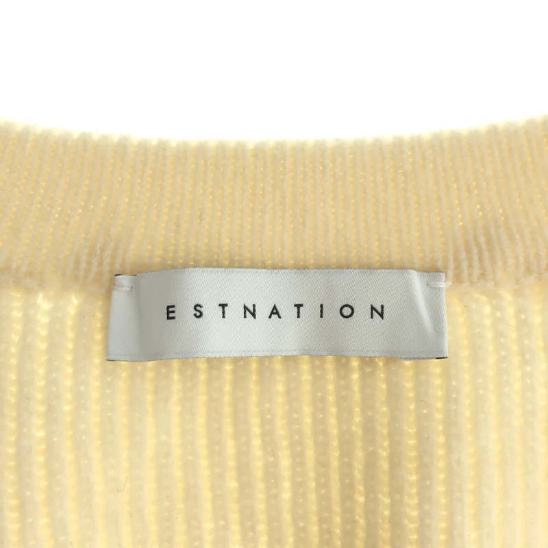 ESTNATION / エストネーション | ウール Vネック ニットカーディガン | L | メンズ