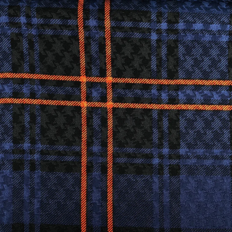 HERMES / エルメス | カレ70 ハウンドトゥースチェック シルクスカーフ |