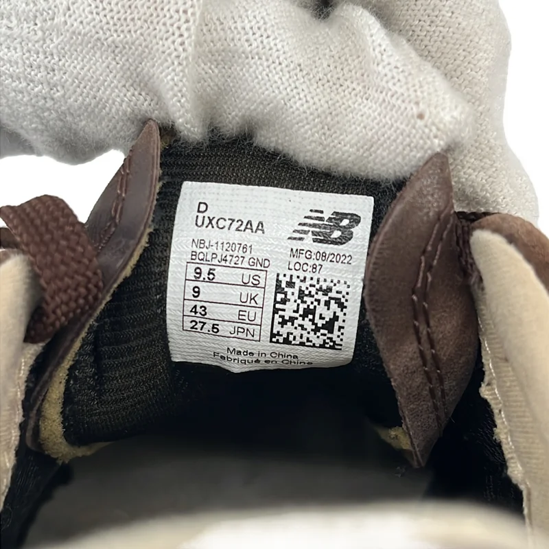 AURALEE / オーラリー | 2022AW | × New Balance / UXC72AA スエード ローカットスニーカー | 27.5 | メンズ